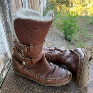 Fuzzy Tall Winter Warm Boots